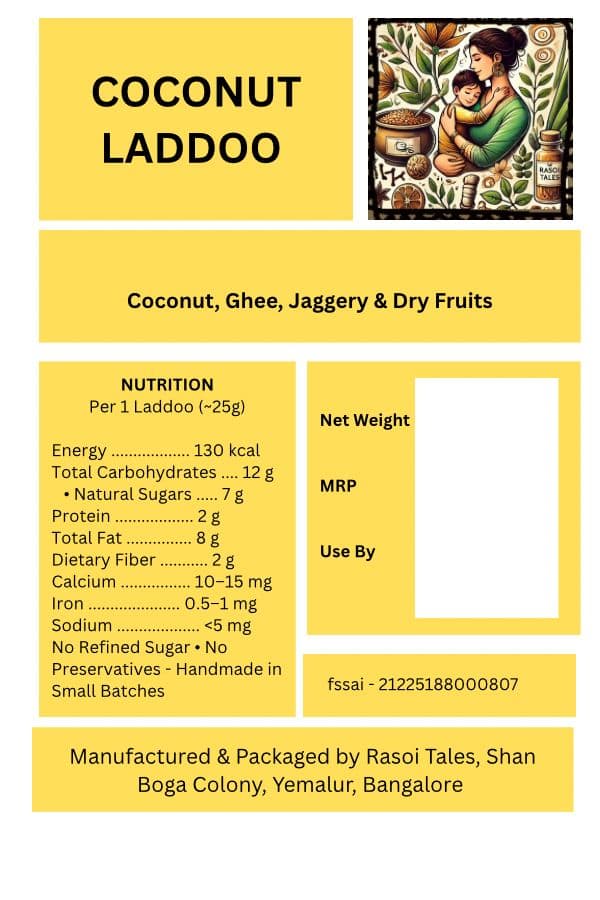 Coconut Laddoo — Rasoi Tales